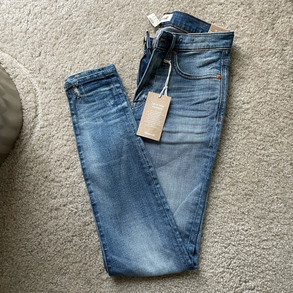 Madewell skinny jeans